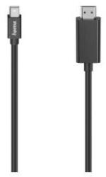 Hama Video Cable, Mini-DI Plug - HDMI Plug, Ultra-HD 4K, 1.50 m (00200711)