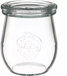 Weck Befőttesüveg üvegfedéllel 200 ml, 4 db-os készlet, tulipán alakú