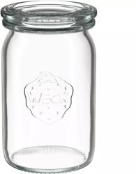 Weck Befőttesüveg üvegfedővel 125 ml, 3 db-os készlet, egyenes