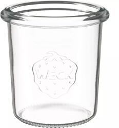 Weck Kúpos befőttesüveg fedél nélkül 140 ml, 12 db-os készlet