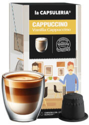 La Capsuleria Capsule Cafea Cappuccino cu Vanilie La Capsuleria, 10 capsule, compatibile cu Nespresso (CN26)