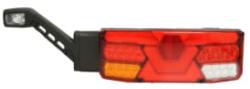 WAŚ Lampa Spate Stanga (led 24v cu Semnalizare Lampa Anti-ceata Lampa Mers Inapoi cu Lumini Frana Lumini Parcare/Pozitie (1061O24 W138DL)