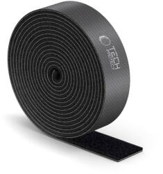 Tech-Protect Organizator Cabluri Velcro Tech Protect 300cm Black (5906302310753)