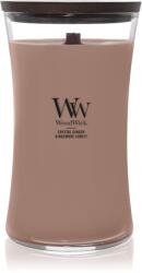 WoodWick Crystal Ginger lumânare parfumată cu fitil din lemn 610 g