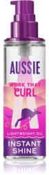 Aussie Bouncy Curls Work That Curl hidratáló és tápláló olaj a hajra 95 ml