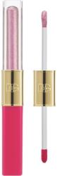 Dolce&Gabbana Make It Double! Lip Tint & Gloss Duo hosszan tartó rúzs és ajakfény 2 az 1-ben árnyalat 02 Strawberry Slushie - Pink & Pink Shimmer 2x2 ml