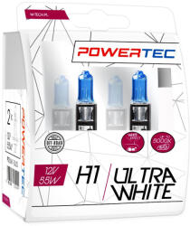 m-tech Izzó 12v H1 55w Powertec Ultra White Pár (72531414)