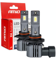 AMiO , X4 Aviator, HB3/9005/HIR1/H10 Led Pár, 44W 6500k 12V (0503766)