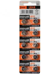 Somogyi Elektronic Maxell LR44 gombelem, alkáli, LR44, 1, 5V, 10 db/csomag