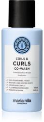 Maria Nila Coils & Curls Co-Wash sampon és kondicionáló a hullámos és göndör hajra 100 ml