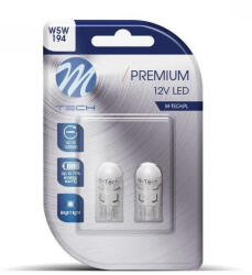 m-tech , LB0106Y T10 Led Izzó, Sárga, 12V W5W (72LB106Y)