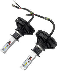  X3, H1 Led Izzó, 6000 LM 9-32V (90H1LED)