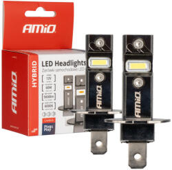  Izzó 12v H3 Led 60w 6000k Pár Hybrid 5600lm (0504113)