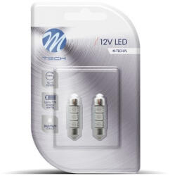 m-tech , Szofita Led Canbus, 36mm Kék, 12V (72LB310B)