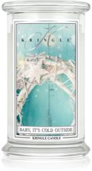 Kringle Candle Baby It's Cold Outside illatgyertya kupakkal 623 g