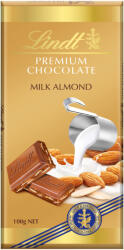 Lindt táblás tejcsokoládé 100g Almond