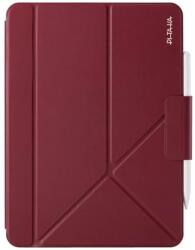 PITAKA iPad Air 11" (M2/M3/M4) karmazsinvörös PITAKA MagEZ Folio 3 kinyitható tok