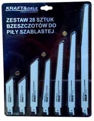 Kraft & Dele Pengés készlet dugattyús fűrészhez 28 db 16565 (KD10780)