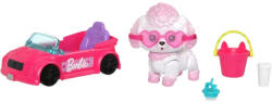 Mattel Barbie Pets autó kiskutyával (JMW96) - morzsajatekbolt