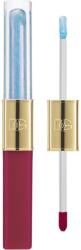 Dolce&Gabbana Make It Double! Lip Tint & Gloss Duo hosszan tartó rúzs és ajakfény 2 az 1-ben árnyalat 03 Sour Swirl - Mauve & Blue Shimmer 2x2 ml