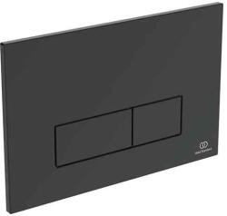 Ideal Standard Clapetă de acționare Ideal Standard, Oleas M2, dublă comandă, negru mat (R0121A6)