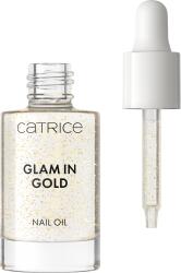  Ulei de unghii Catrice Glam în nuanța auriu