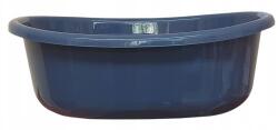Jagiełło Ovális kosár, Jagiello, 30, 0L, szürke, 59x39x25cm (310-121)