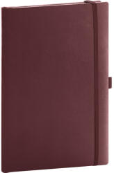 Presco Klasszikus notesz Balacron borítással red, vonalas, 15x21cm, Presco (A-34588)