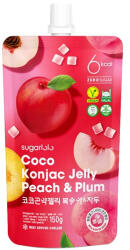 SUGARLOLO Konjac Jelly Őszibarack és szilva ízű konjac zselé 150g