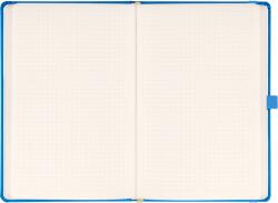 Presco Klasszikus notesz Taggia borítással Blue, pontozott, 13x21cm, Presco (A-33202)