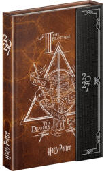 Presco Határidőnapló mágnessel záródó, heti, fehér lapokkal Harry Potter 110x160mm, Presco (5412-HP)