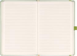 Presco Klasszikus notesz Vivella borítással Green, vonalas, 13x21cm, Presco (A-33209)