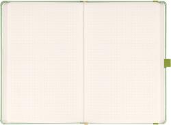 Presco Klasszikus notesz Vivella borítással Green, pontozott, 13x21cm, Presco (A-33200) - web24