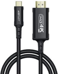 ACEFAST Cablu Video USB Type-C la HDMI 4K@60Hz, 1.8m, Negru - C1-10 (KF2341010)