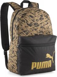 PUMA Rucsac sport Puma Phase, All-Over Print Black-Gold 09116907