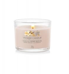 Yankee Candle Lumânare votiva in sticlă Vanilla Creme Brulee 37 g
