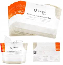 Lionelo Pungi Sterilizare Microunde Lionelo Thermbag Fara BPA Sterilizare In 90 De Sec Elimina 99.9% Dintre Bacterii Reutilizabile 21x29 Cm 8 Buc (LOC-THERMBAG_8_PACK)