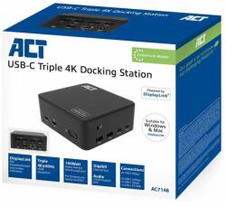 ACT AC7148 Universal USB-C Docking Station 4K (AC7148) - pepita