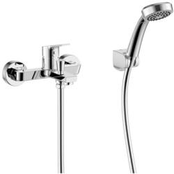 Jika Cubix Fali zuhanycsaptelep sárgaréz fényes króm H3212I70041311 (H3212I70041311)