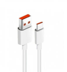 Xiaomi BHR6032GL töltőkábel, adatkábel, fehér (120W, 6A, USB-A to USB-C, 1m)