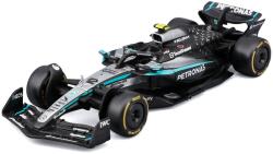 Hot Wheels Model de colecție Hot Wheels Curse: Mașini - Mercedes-Benz AMG PETRONAS Team #12 Kimi Antonelli, Formula 1 Season 2025 (black/grey/blue) (JKD92)