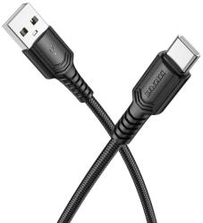 BOROFONE Cablu de Alimentare, USB la USB-C, 3A, 1m - Borofone (BX116) - Black (KF2357152) - vexio