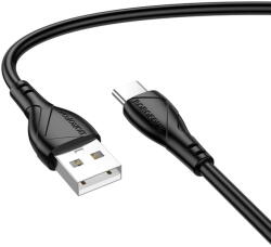 BOROFONE Cablu de Alimentare, USB-C / USB-A, 3A, 1m - Borofone Energy (BX121) - Black (KF2357229) - vexio
