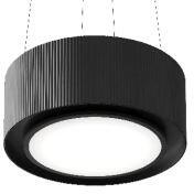 Ciarko Mono Light Black 60 függeszett sziget páraelszívó, 60 cm, érintésmentes vezérlés, fekete (MI6001B)