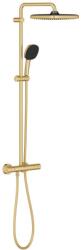 GROHE Vitalio Comfort set de duș perete cu termostat cu duș de ploaie Brushed Cool Sunrise 26696GN1 (26696GN1)