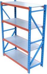HD Regal FLEX300-Y154 Salgó polcrendszer KOMPLETT 1, 5 m (200 x 60 cm / 4 polc)