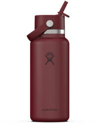 Hydro Flask 32 OZ Wide Flex Straw Cap Burgundy Hőtartó kulacs
