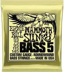 Ernie Ball 2823 Nickel Wound Mammoth Slinky 5 Húr 55-145