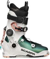 SCARPA Clăpari damă SCARPA F1 RS, white/green rainbow (Mondo 25.5)