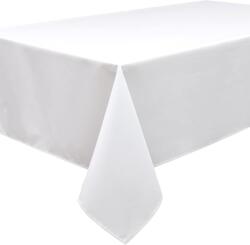 Magna Collection Téglalap Alakú Asztalterítő 140x300 cm, 100% Pamut, Mosható, Fehér, Karácsonyi és Ünnepi Dekoráció, Étkezőasztalhoz